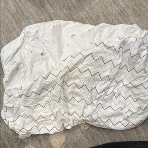 Set of 2 mini crib sheets - 100% Cotton